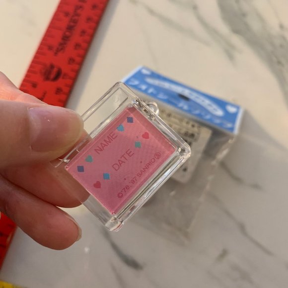 Lot of 3 Vintage Hello Kitty My Little Twin Star Sanrio mini frames / na… - Picture 5 of 12